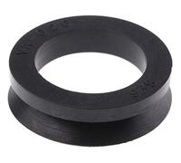 RS PRO Junta tipo V, diámetro interior de 18 mm, diámetro exterior de 27 a 29 mm, 7,5 mm, paquete de 4 unidades