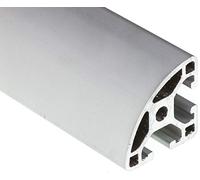 RS PRO Serie 2 Perfil de aluminio de 30 x 30 mm, ranura doble de 6 mm, longitud 2000 mm