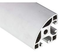 RS PRO Serie 2 Perfil de aluminio de 40 x 40 mm, ranura doble de 8 mm, longitud de 2000 mm