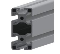 RS PRO Serie 2 Perfil de aluminio de 40 x 80 mm, ranura de 6 ranuras de 8 mm, longitud de 2000 mm