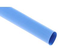 RS PRO Tubo termorretráctil de poliolefina azul, diámetro de 19,1 mm, tasa de contracción 2:1, longitud 1,2 m, paquete de 5 unidades