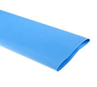 RS PRO Tubo termorretráctil de poliolefina azul, diámetro de 50,8 mm, tasa de contracción 2:1, longitud 1,2 m, paquete de 5 unidades