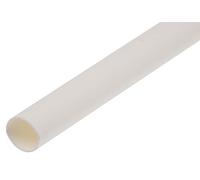RS PRO Tubo termorretráctil de poliolefina blanca, diámetro de 4,8 mm, tasa de contracción 2:1, longitud 1,2 m, paquete de 5 unidades