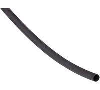 RS PRO Tubo termorretráctil de poliolefina negra, diámetro de 2,4 mm, tasa de contracción 2:1, longitud 25 m, paquete de 25 unidades