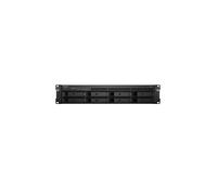 RS1221+ NAS 8 bahías Rack - AMD Ryzen V1500B 4 núcleos 2.2GHz, 4GB DDR4 ECC (max 32GB)