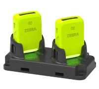 RS2100 2-slot Scanner Charger/Requires AC Power Supply PWR WUA5V12W0 and USB-C TO USB-A Cable/Sold Separately.