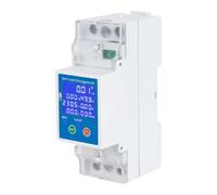 RS485 - Disyuntor de circuito de fugas con medidor inteligente WiFi, control remoto de corriente ajustable de 80 A, monitoreo de energía, ranuras de tiempo programables para gestión eléctrica del