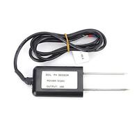 RS485 Impermeable Digital Jardín Invernadero Suelo Medidor de PH Sensor Probador Transmisor Alta Precisión ±0.3PH IP68 Sonda Rellena de Epoxi para Agricultura Monitoreo Ambiental