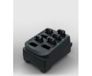 RS5100 8-SLOT SPARE BATTERY CHARGER ALLOWS CHARGING OF 8 SPARE BATTERIES. REQUIRES PWR-BGA12V50W0WW DC CABLE CBL-DC-388A1-01 AND 3-WIRE G SAC-RS51-8SCHG-01