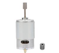 RS550 12 V Micromotor Motor de alta velocidad para juguetes eléctricos Coche Niños Motocicleta con 2 cabezas dentadas (550-12000RPM)