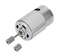 RS550 6 V Micromotor Motor Piezas Accesorios Motores Alta Velocidad para Juguetes Eléctricos Coche Motocicleta Con 2 Piezas Cabeza De Diente [550-18000]