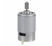 RS550 - Micromotor de 12 V de alta velocidad para juguetes eléctricos de coche y moto con 2 cabezas dentadas (550-30000), motor propio