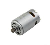 RS550 Motor 13 dientes de metal Shell cepillo de carbono de repuesto para taladro inalámbrico Bosch GSB GSR120 LI 18V Destornillador herramienta eléctrica pieza de repuesto y larga vida útil para