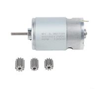 RS550 RS390 RS380 - Motores eléctricos de coche para niños, 6 V, 12 V, 24 V, con 10 dientes y 12 dientes, diseño de módulo dual (550 12 V 12000 rpm)