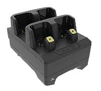 RS6100 4-SLOT RING SCANNER CHARGER ALLOWS CHARGING 4 RS6100 RING SCANNERS. REQ.PWR-BGA12V108W0WW CBL-DC-382A1-01 3 COUNTRY AC LINE CORD