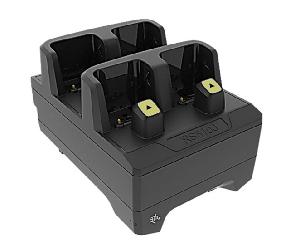 RS6100 4-SLOT RING SCANNER CHARGER ALLOWS CHARGING 4 RS6100 RING SCANNERS. REQ.PWR-BGA12V108W0WW CBL-DC-382A1-01 3 COUNTRY AC LINE CORD