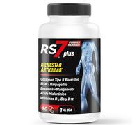 RS7 Articulaciones Plus | 90 Comprimidos | Colágeno tipo II, MSM, Boswellia, Harpagofito, Ácido Hialurónico, Manganeso y Vitaminas B1, B6 y B12