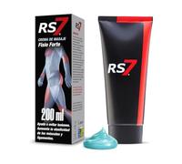 RS7 Crema Fisio Forte 60 ml, Alivio Muscular y Articular, Efecto Frío-Calor, Masaje Deportivo y Recuperación Muscular, con Árnica, Harpagofito y Mentol