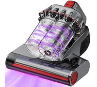 Rsaoty Aspiradora Antiacaros,13KPa Aspirador de Acaros,Aspirador de Colchones Acaros con Luz UV y Ultrasónica, Elimina 99.9%,Aire Caliente a 60° para Camas, sofás, alfombras