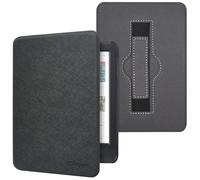 RSAquar Funda 6'' para Kobo Clara Colour | BW | 2E, Tolino Shine Colour/Shine 5/4 con Correa y sueño/activación automática, Negro