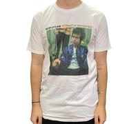 RSBADJEUF Men's Highway 61 Revisited T-Shirt Large White(Small)