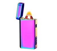 RSBYE Encendedor Electrónico, Mechero Electrico con Arco Eléctrico Engrosado, Encendedor Electrónico de Plasma, Mechero Electrico USB C Recargable para Vela, Barbacoa, Camping (Coloreado)