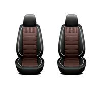 RSCBB 2 Piezas Delanteras/Fundas para Asientos de Coche de Cinco Plazas para Hyundai Reina, Impermeable y Transpirable Resistente al Desgaste, Full Luxury Package Black Coffee