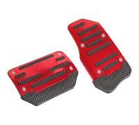 RSEHB Funda Pedal Coche,Kit Pedales Coche,para Dacia Bigster SUV 2025,Funda Pedal Antideslizantes,Funda Pedal Piezas Repuesto Coche,Accesorios Coche,B-Automatic Red