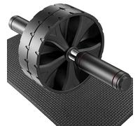 Rseuphiee Rodillo para Abdominales, AB Roller, Rueda Abdominal, Ideal para entrenar los músculos de la espalda, los hombros y el abdomen, Adecuado para principiantes y profesionales