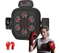 RsfiL Máquina de Boxeo de música Inteligente, máquina de Boxeo Musical Máquina de Boxeo Máquina de Boxeo de música montada en la Pared Máquina de Boxeo Almohadilla de Boxeo de música