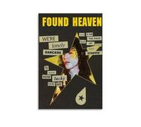 RSFUUIE Póster de Conan Gray Found Heaven, lienzo artístico, pintura al óleo, pintura de pared para el hogar, álbum de música, pintura de celebridades, arte decorativo clásico para pared, estilo sin