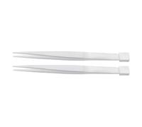 RSG Pinzas de cerámica rectas, muy puntiagudas, 120 mm de longitud