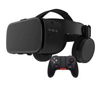 RSGK Gafas virtuales 3D VR, Controlador Bluetooth, Adecuado para películas y Videojuegos 3D VR, Gafas de Realidad Virtual General para niños y Adultos