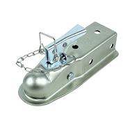 RSGXLFQZVAK Enganche de Remolque, Acoplador del Remolque 2 x 2-1 / Pulgadas de la Bola Espalda Acoplamiento lengüeta Recta RV Accesorios caravanas Piezas