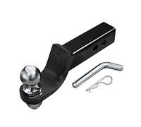 RSGXLFQZVAK Enganche de Remolque, Montaje de Bola la Lengua Barra Remolque 2 Pulgadas con bolita y Hitch Pin RV Partes Accesorios for Camper Caravana COMPONENTES DE(Set with Ball 2 Inch)
