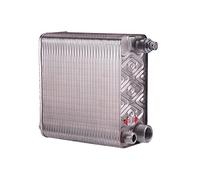 RSGXLFQZVAK Intercambiador de Calor, 80 Platos intercambiadores de Calor Acero Inoxidable Placas Soldadura Calentador Agua Tipo al intercambiador Sus304(Same Side)
