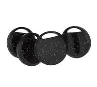 RSH Android Smart Tracker Tag, Tracker Compatible con Google Find Hub App (Sólo Android), Localizador Bluetooth, Rastreador para Llaves, Cartera, Equipaje, Impermeable IP68, 4 Negro