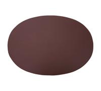 Ørskov Mantel individual de cuero Ørskov ovalado 47x34 cm marrón