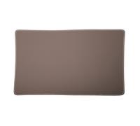 Ørskov Mantel individual Ørskov cuero rectangular gris oscuro