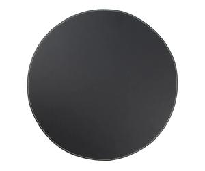 Ørskov Mantel individual Ørskov cuero redondo negro