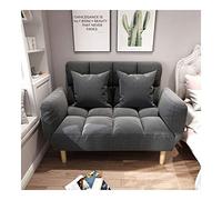 Rsmmpqa Sofá cama plegable nórdico de gama alta, sofá reclinable suave futón, sofá cama para dormitorios (color: C) (B)