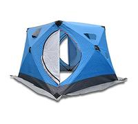 Rsmmpqa Tienda de campaña de pesca en hielo de invierno para 5-8 personas, tienda grande de invierno para pesca en hielo, tienda de campaña cálida de algodón para acampar al aire libre para pesca en