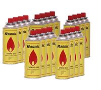 Rsonic 20 cartuchos de gas MSF-1A 227 g (400 ml) para hornillo de gas de camping