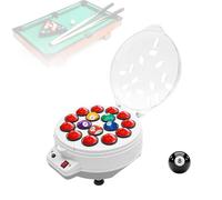 RSPPPJQ Máquina pulidora eléctrica de Bolas de Billar,Máquina de Limpieza de Bolas de Piscina de 180W,Equipo de Lavado automático de Bolas de Piscina for Salas de Billar, gimnasios