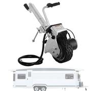 RSPPPJQ Motor eléctrico de Rueda Jockey motorizado de 12V, Motor de Remolque con Carga máxima de 5000 lbs (2270 kg), Velocidad de 5-7 m/min, for Remolque de Caravana y Barco