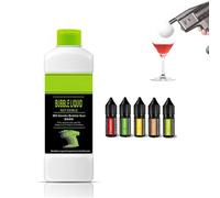 RSQQL Accesorios: Aceite de 5 sabores y líquido for Burbujas, for Pistola de Burbujas de Humo