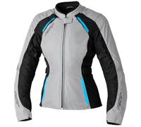 RST Ava chaqueta textil impermeable para damas, gris-azul, tamaño L para Mujer