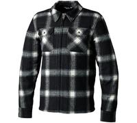 RST Brushed Camisa de moto, Negro/Blanco, Talla S