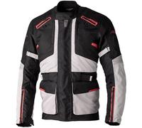 RST Endurance Chaqueta textil de motocicleta, negro/gris/rojo, Talla M