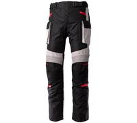 RST Endurance Pantalones textiles de motocicleta, negro/gris/rojo, Talla M